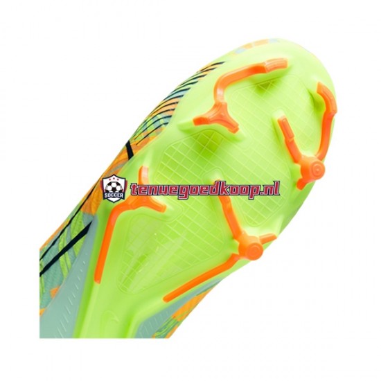 Voetbalschoenen Nike Air Zoom Mercurial Vapor XV Bonded Academy FGMG Blauw Groente