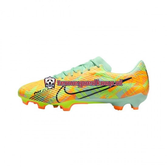 Voetbalschoenen Nike Air Zoom Mercurial Vapor XV Bonded Academy FGMG Blauw Groente