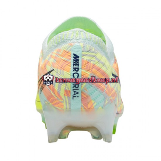 Voetbalschoenen Nike Air Zoom Mercurial Vapor XV Bonded Elite FG Blauw Groente
