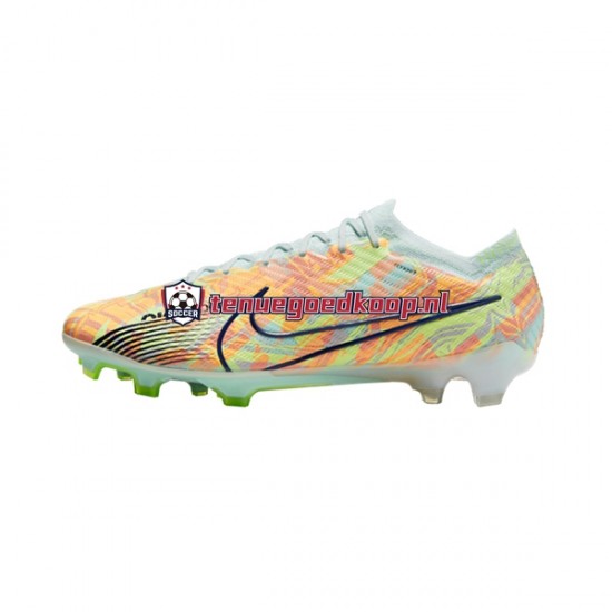 Voetbalschoenen Nike Air Zoom Mercurial Vapor XV Bonded Elite FG Blauw Groente