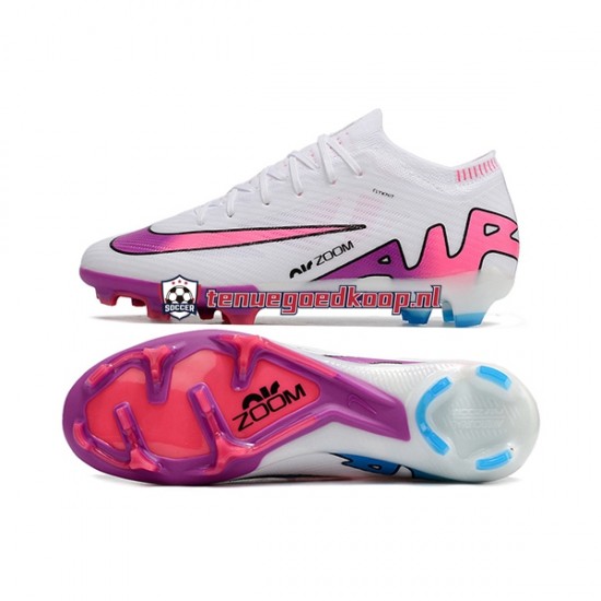 Voetbalschoenen Nike Air Zoom Mercurial Vapor XV Elite AG Paars Roze Wit