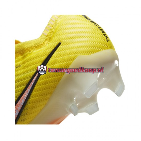 Voetbalschoenen Nike Air Zoom Mercurial Vapor XV Elite FG Lucent Roze Geel