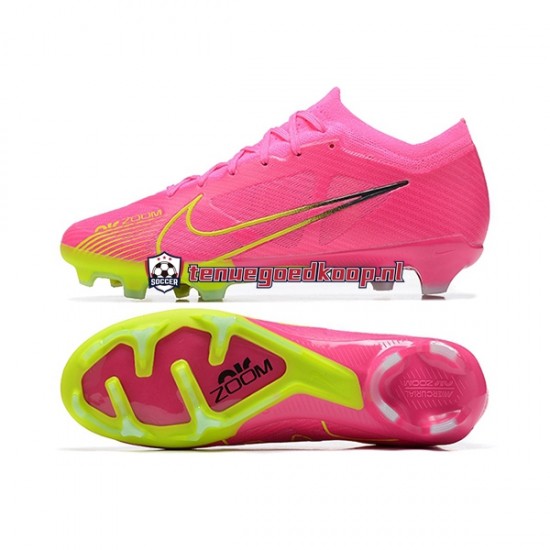 Voetbalschoenen Nike Air Zoom Mercurial Vapor XV Elite FG Rood Groente