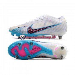 Voetbalschoenen Nike Air Zoom Mercurial Vapor XV Elite SG Blauw Wit