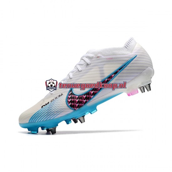Voetbalschoenen Nike Air Zoom Mercurial Vapor XV Elite SG Blauw Wit