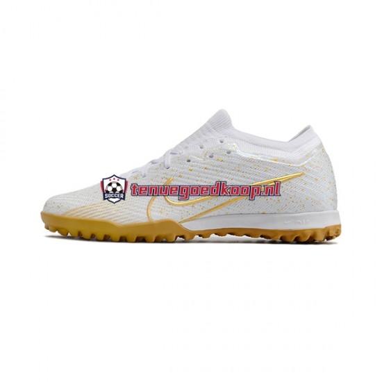 Voetbalschoenen Nike Air Zoom Mercurial Vapor XV Elite TF Geel Wit