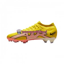 Voetbalschoenen Nike Air Zoom Mercurial Vapor XV Pro FG Lucent Roze Geel