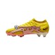 Voetbalschoenen Nike Air Zoom Mercurial Vapor XV Pro FG Lucent Roze Geel