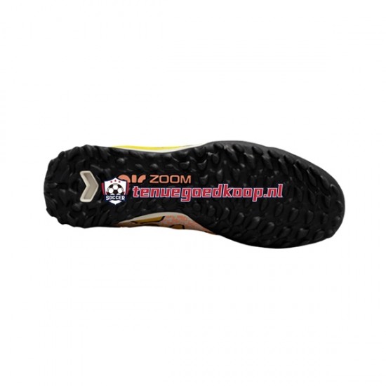 Voetbalschoenen Nike Air Zoom Mercurial Vapor XV Pro TF Lucent Roze Geel