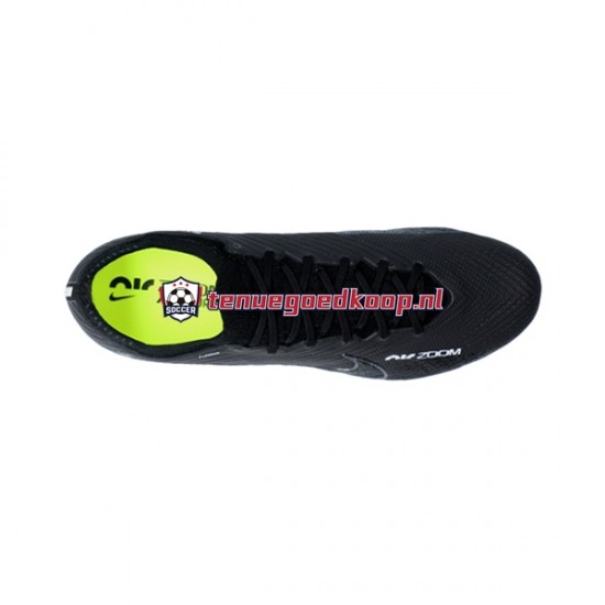 Voetbalschoenen Nike Air Zoom Mercurial Vapor XV Shadow Elite FG Grijs Zwart