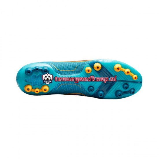 Voetbalschoenen Nike Mercurial Vapor XIV Blueprint Elite AG Oranje Blauw