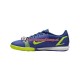 Voetbalschoenen Nike Mercurial Vapor XIV Recharge Academy IC Blauw Geel