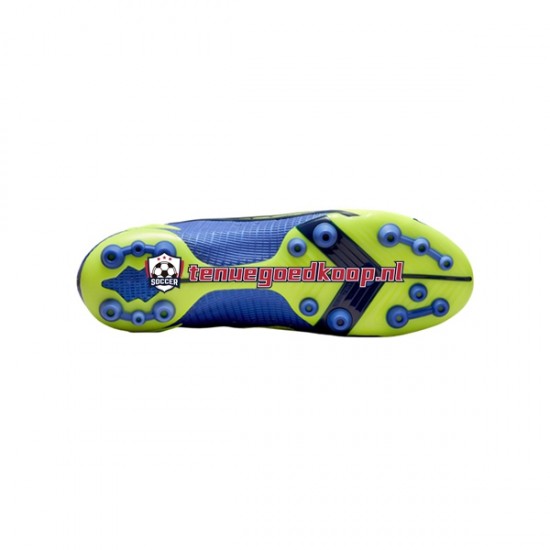 Voetbalschoenen Nike Mercurial Vapor XIV Recharge Elite AG Blauw Geel