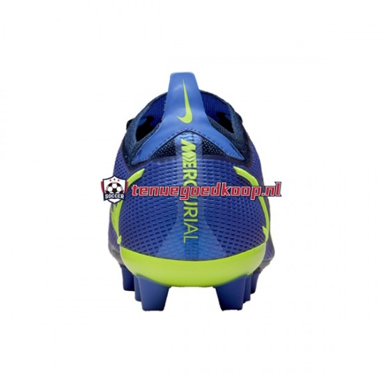 Voetbalschoenen Nike Mercurial Vapor XIV Recharge Elite AG Blauw Geel