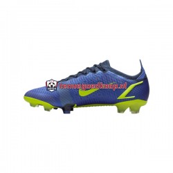 Voetbalschoenen Nike Mercurial Vapor XIV Recharge Elite FG Blauw Geel