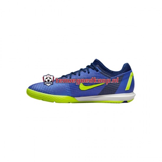 Voetbalschoenen Nike Mercurial Zoom Vapor XIV Recharge Pro IC Blauw Geel