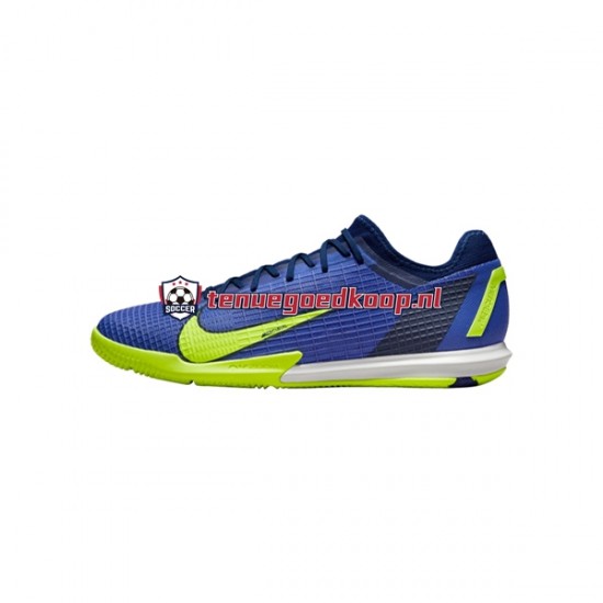 Voetbalschoenen Nike Mercurial Zoom Vapor XIV Recharge Pro IC Blauw Geel