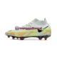 Voetbalschoenen Nike Phantom GT2 Dynamic Fit Elite FG Oranje Wit Groente