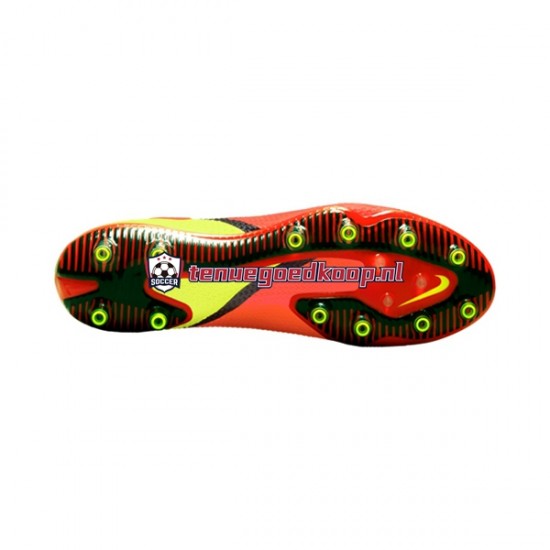 Voetbalschoenen Nike Phantom GT2 Motivation Elite AG Pro Rood Geel Wit