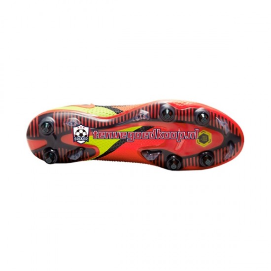 Voetbalschoenen Nike Phantom GT2 Motivation Elite SG Pro AC Rood Geel Wit