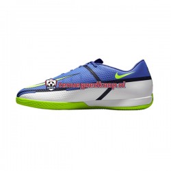 Voetbalschoenen Nike Phantom GT2 Recharge Academy IC Halle Grijs Blauw Geel