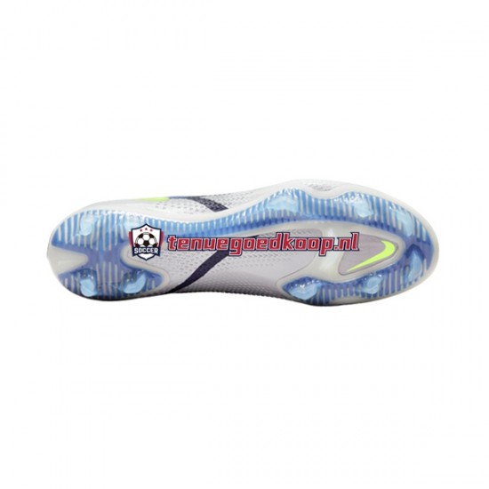 Voetbalschoenen Nike Phantom GT2 Recharge Elite DF FG Grijs Blauw Geel