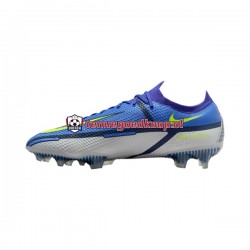 Voetbalschoenen Nike Phantom GT2 Recharge Elite FG Grijs Blauw Geel