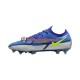 Voetbalschoenen Nike Phantom GT2 Recharge Elite FG Grijs Blauw Geel