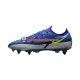 Voetbalschoenen Nike Phantom GT2 Recharge Elite SG Pro AC Grijs Blauw Geel