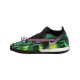 Voetbalschoenen Nike Phantom GT2 Shockwave Academy DF IC Halle Grijs Groente Zwart