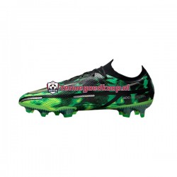 Voetbalschoenen Nike Phantom GT2 Shockwave Elite FG Grijs Groente Zwart