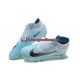 Voetbalschoenen Nike Phantom GX Elite FG Blauw Geel Wit