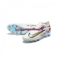 Voetbalschoenen Nike Phantom GX Elite FG Blauw Geel Wit