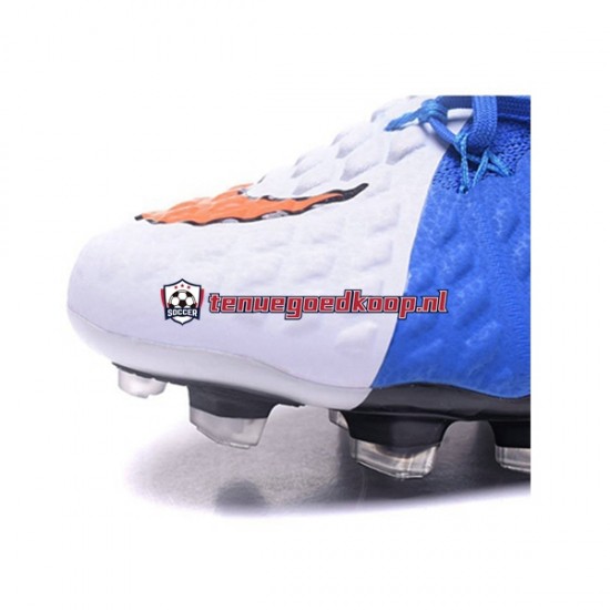 Voetbalschoenen Nike Phantom Hypervenom 3 Elite DF FG Rood Blauw Wit