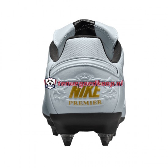 Voetbalschoenen Nike Premier III SG Pro AC Grijs Wit Zwart