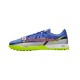 Voetbalschoenen Nike React Phantom GT2 Recharge Pro TF Grijs Blauw Geel