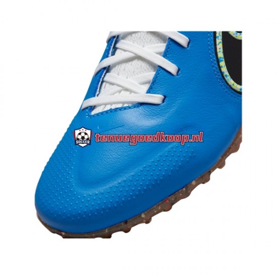 Voetbalschoenen Nike React Tiempo Legend IX Pro TF Blauw Groente Zwart