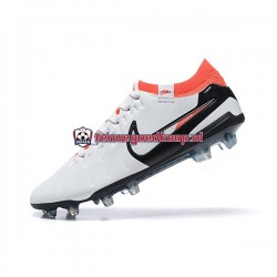 Voetbalschoenen Nike Tiempo Legend 10 Elite FG Oranje Wit Zwart