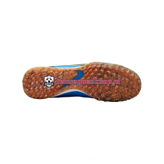 Voetbalschoenen Nike Tiempo Legend IX Academy TF Blauw Groente Zwart