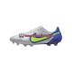 Voetbalschoenen Nike Tiempo Legend IX Recharge Elite FG Grijs Blauw Geel Wit