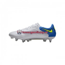 Voetbalschoenen Nike Tiempo Legend IX Recharge Elite SG Pro AC Grijs Blauw Geel
