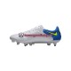 Voetbalschoenen Nike Tiempo Legend IX Recharge Elite SG Pro AC Grijs Blauw Geel