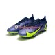 Voetbalschoenen Nike Vapor 14 Elite PRO AG Blauw Groente