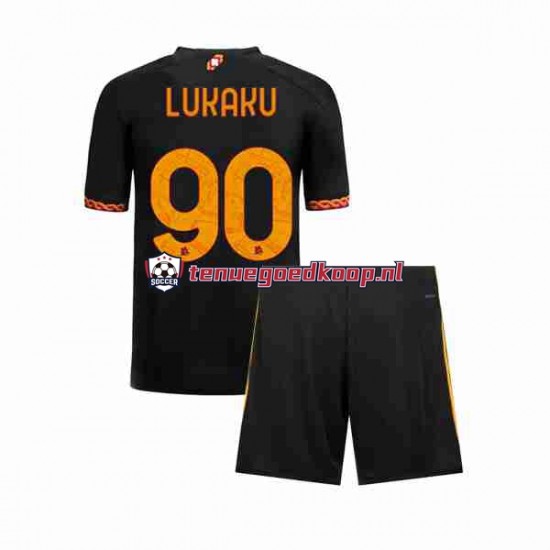 3de Tenue van AS Roma Romelu Lukaku 90 Kind 2-13 jaar 2023-24 Korte Mouw 3de Tenue van AS Roma Romelu Lukaku 90 Kind 2-13 jaar 2023-24 Korte Mouw