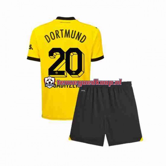 Thuis Tenue van Borussia Dortmund Marcel Sabitzer 20 Kind 2-13 jaar 2023-24 Korte Mouw Thuis Tenue van Borussia Dortmund Marcel Sabitzer 20 Kind 2-13 jaar 2023-24 Korte Mouw