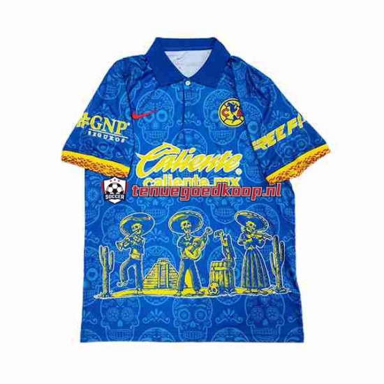 Thuis Tenue van Club América Day of the Dead Heren 2023-24 Korte Mouw Thuis Tenue van Club América Day of the Dead Heren 2023-24 Korte Mouw
