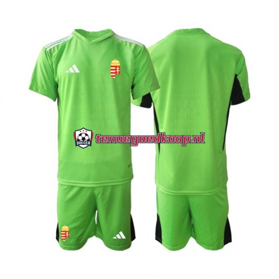 Thuis Tenue van Hongarije Keepersshirt Kind 2-13 jaar 2022 Korte Mouw Thuis Tenue van Hongarije Keepersshirt Kind 2-13 jaar 2022 Korte Mouw