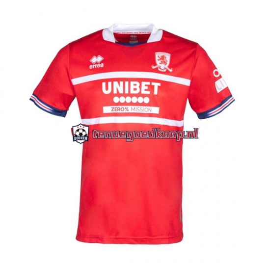 Thuis Tenue van Middlesbrough Heren 2023-24 Korte Mouw Thuis Tenue van Middlesbrough Heren 2023-24 Korte Mouw