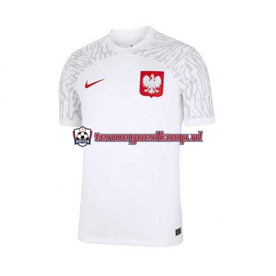 Thuis Tenue van Polen Heren WK 2022 Korte Mouw Thuis Tenue van Polen Heren WK 2022 Korte Mouw