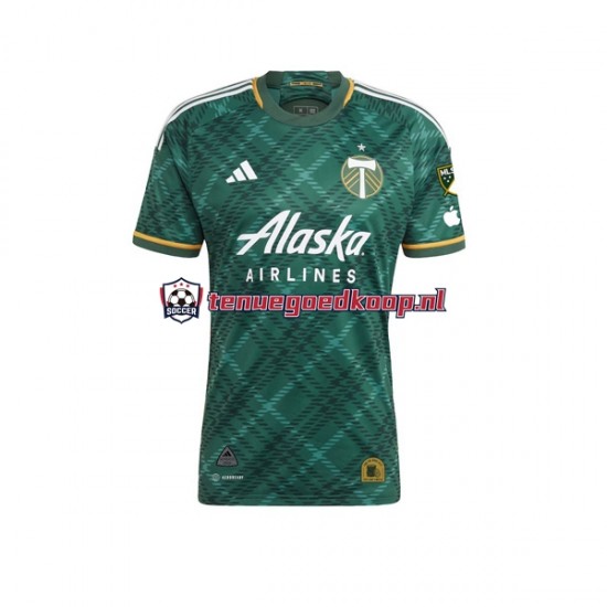 Thuis Tenue van Portland Timbers Heren 2023-24 Korte Mouw Thuis Tenue van Portland Timbers Heren 2023-24 Korte Mouw